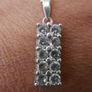 925 Sterling Silver Chain, and Pendant Necklace 6,2g L-10" Image 2
