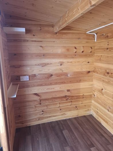 Log Cabin 3x2m Fully Insulated.