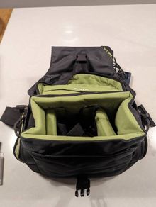 Camera Bag with Lenses