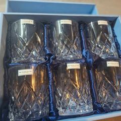 Newbridge Home Cut Crystal Whiskey Glass Collection - New in box