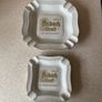 Vintage 2 Asbach Uralt Five Star Brandy Ashtrays Image 2