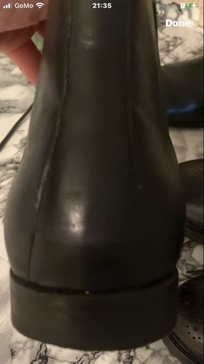 Zara leather boots