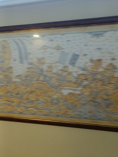 Balinese sea scene 158cm x 90