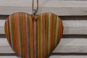 Home decor 2 hearts NEW!