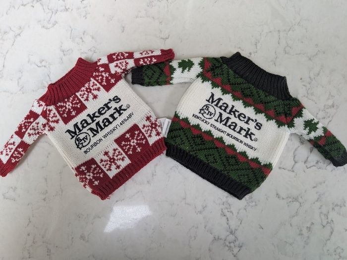 Makers Mark Christmas Jumper Miniature