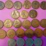 Vintage Pre-Decimal British Coin Job Lot (Pennies, 3d, Shillings & 1973 EEC 50p) Image 2