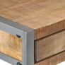 Desk 108x50x75 cm Rough Mango Wood Image 2