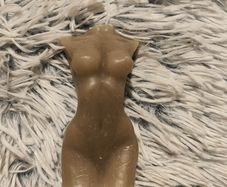 Unscented Nude Female Body Candle