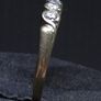 Vintage Birmingham Hallmarked Gold Five Stone Ring Large Size Image 4