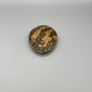 Vintage Snakeskin Pattern Belt Buckle - Oval Western Style, Pre-Owned with Patin Image 4