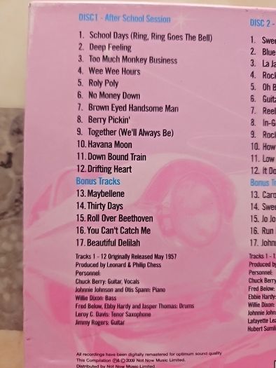 Chuck Berry 2CD  - The Best Of