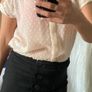 Allsaint cream Blouse. Stunning. S 10-12 Image 4
