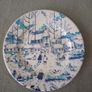 Four  Winter/Xmas Dinner  Scene Plates Image 2