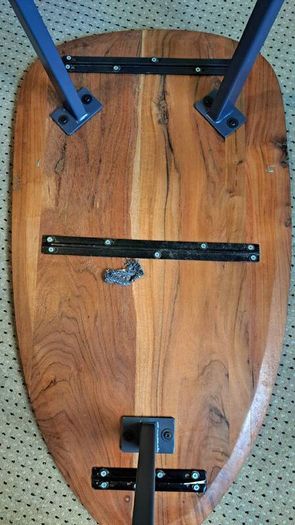 EZ Living Acacia wood coffee table