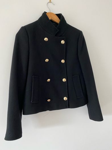 Zara Casual Double Breasted Pea Coat