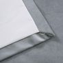 New Blackout & Thermal Curtains (230cm x 170cm) || Sleek Silver Colour Image 5