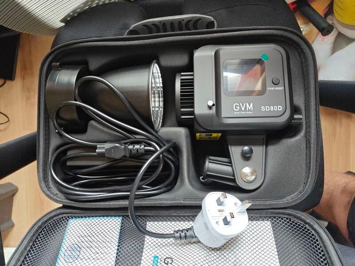 Twin Video lights 80W bi colour