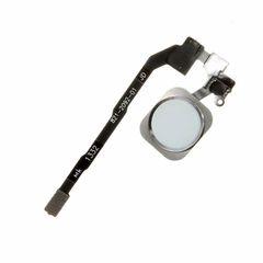 White Home Button Touch ID Assembly Flex Cable Compatible iPhone 5S - #382673