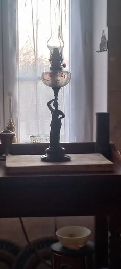 Vintage Antique oil Lamp