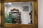 Rococo style beveled mirror