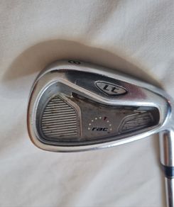 Taylormade rac LT 9 iron blue golf pride grip and metal shaft 99 cm long In excellent condition