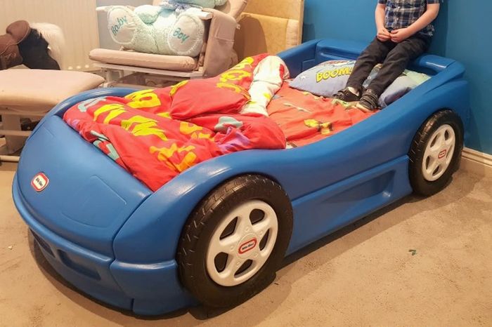 Little Tikes Boy's Sports Car Bed.