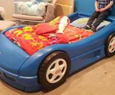 Little Tikes Boy's Sports Car Bed.