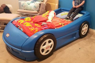 Little Tikes Boy's Sports Car Bed.