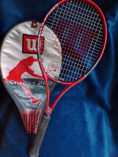 Vintage Early-2000s Wilson Mach Pro Tennis Racket