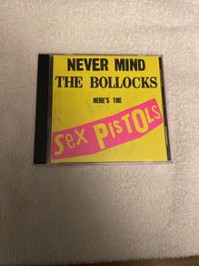 Sex Pistols never mind the bollocks cd