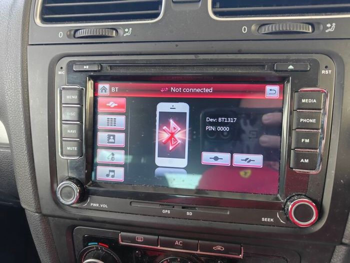 VW Upgraded head unit golf and more