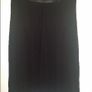 Karen Millen black flared midi skirt with leather insert size UK16 EUR44 Postage included Image 4