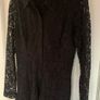 Black Savida Lace Mini Dress Image 5