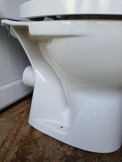 toilet and cistern