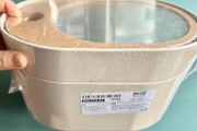 Brand new Ikea SAXBORGA Storage box with mirror lid /makeup storage box