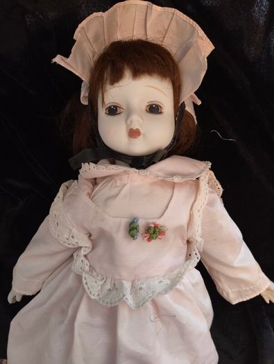 vintage porcelain doll