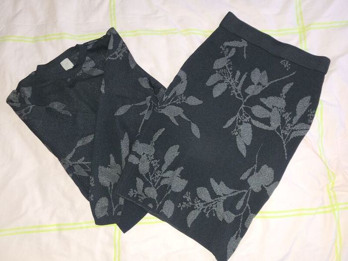 H&M outfit, skirt & top