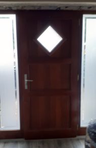 Timber Hall Door