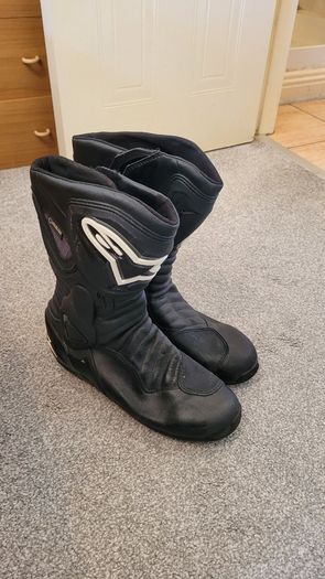 Alpinestars SMX6 v2 Motorcycle Boots Size 45