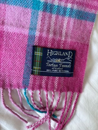 Highland Tartan Tweeds Wool Scarf