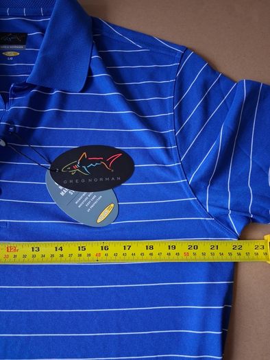 Brand New. Greg Norman Mens Golf Polo Shirt. Retail At 50euro. Selling 25euro. Collect In Dublin Or Receive Via Post.
