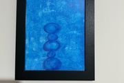 Blue abstract painting