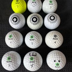 12 Seed Golf Balls