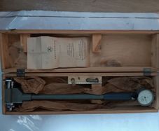 Soviet Inside Micrometer 100-160 mm 0.1 mm USSR Dial Bore Gauge Complete Set