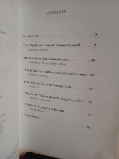 A Man Stepped Out for Death by Thomas Russell and County Down (RB203)