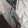 2 Oxelo MID 5 Folding Scooters - Blue & Purple Image 10