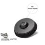 Glass Polish 12003 Spindle Backing Pad, Polishing and Sanding backing plate for electric drill - 75mm Image 4