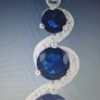 18KT White Gold Filled Pendant Image 5