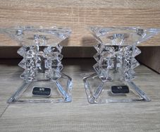 A pair of large Newgrange Candle holders