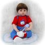 Reborn Baby Dolls 20" Real Soft Vinyl Silicone Realistic Dolls Toddler Lifelike Reborn Baby Boy Toys For Age3 plus (FREE POSTAGE) Image 7